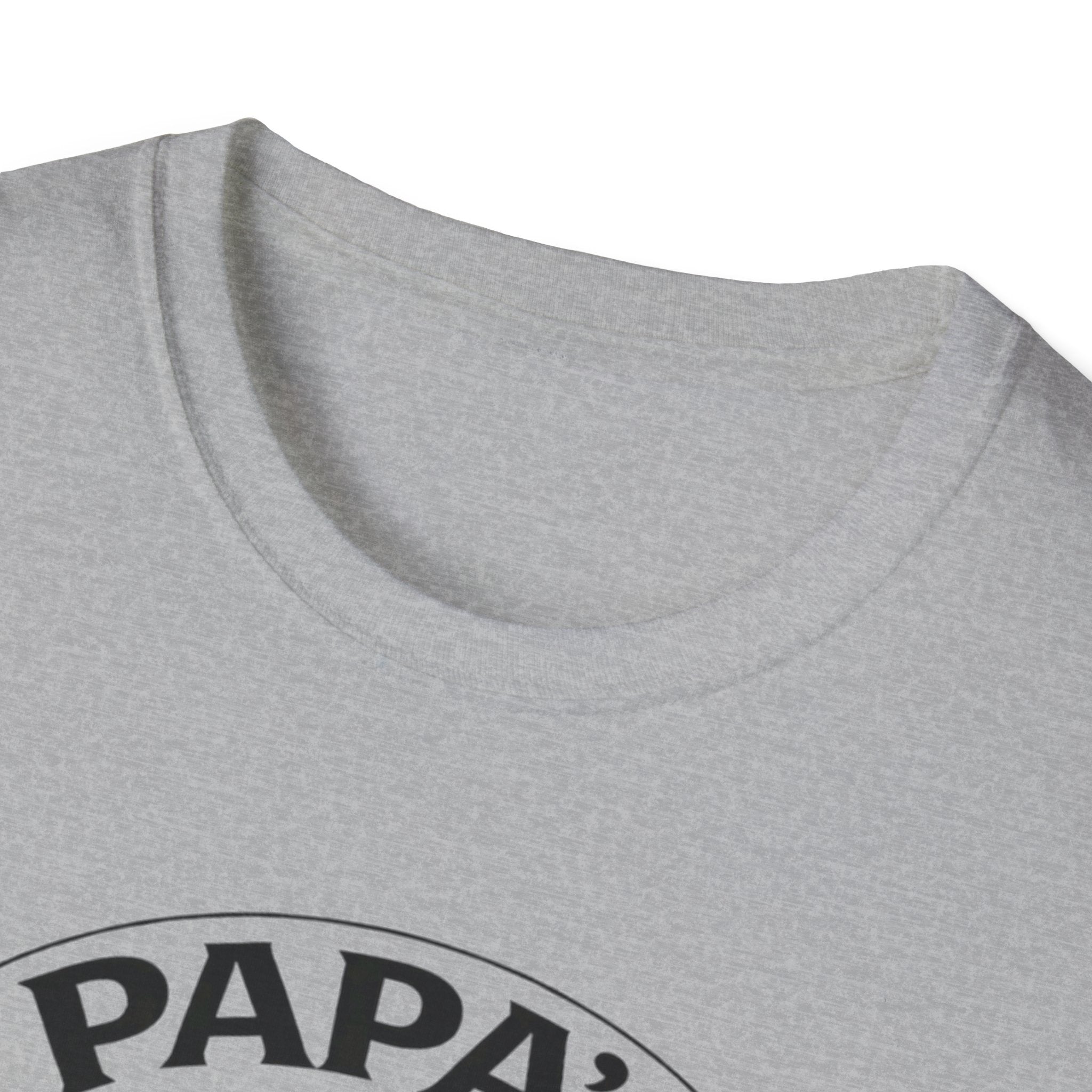T-Shirt — "Papa's Little Football Buddies" Personalized Soccer Dad Tee