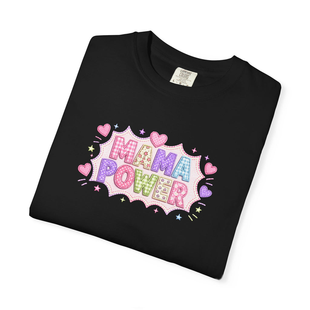 Mama Power T-Shirt — Cute Pastel Mom Pride Graphic Tee