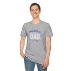 Promoted to Dad T-Shirt — New Dad Announcement Gift