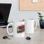 Super Papa Welsh Flag/Wales themed Mug — Funny Father’s Day Coffee Cup