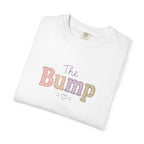 Maternity T-Shirt — 'The Bump' Pastel Vintage Graphic Tee