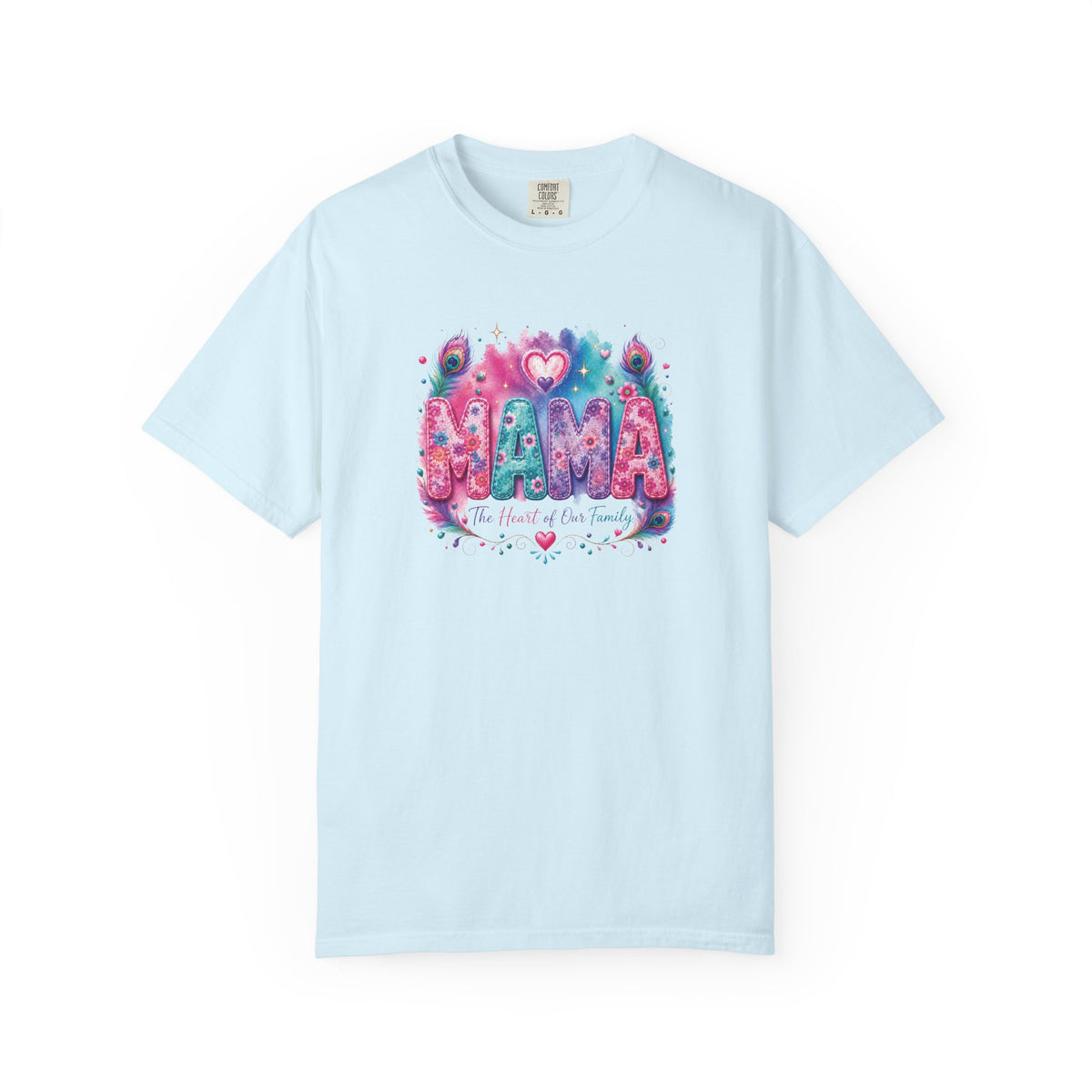 MAMA Watercolor Floral T-Shirt
