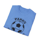 Papa’s Little Football Buddy T-Shirt — Personalized Soccer Dad Tee