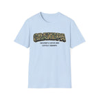 Grandpa Camo T-Shirt — "Grandpa Loves His Little Troops" Military Dad Gift