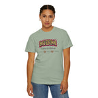 Mom Camo Graphic T-Shirt — "MOM Most Loved Her Little People" Floral Heart Tee