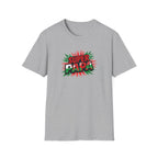 Super Papa Welsh Flag/ Wales themed Graphic T-Shirt — Father’s Day Comic-Style Dad Shirt