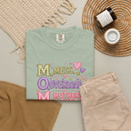 Mom Overload T-Shirt — "Mess, Overload, Mother Love" Cute Mom Graphic Tee