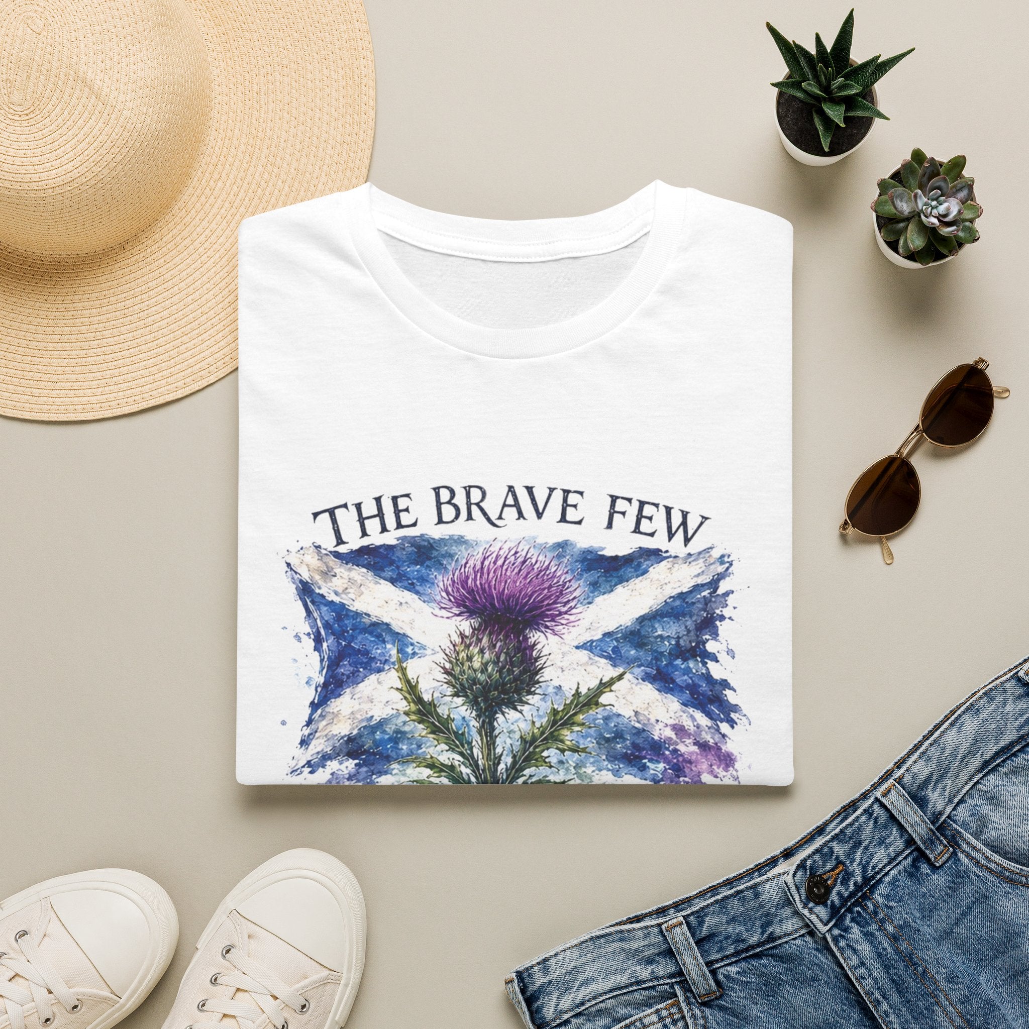 The Brave Few Scotland Flag Tee