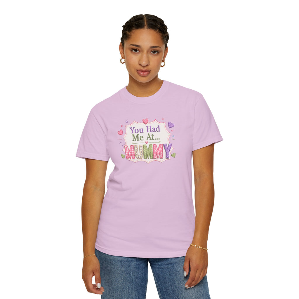 You Had Me At... Mummy T-Shirt — Cute Pink Kids/Parent Tee for New Mums, Mother's Day Gift