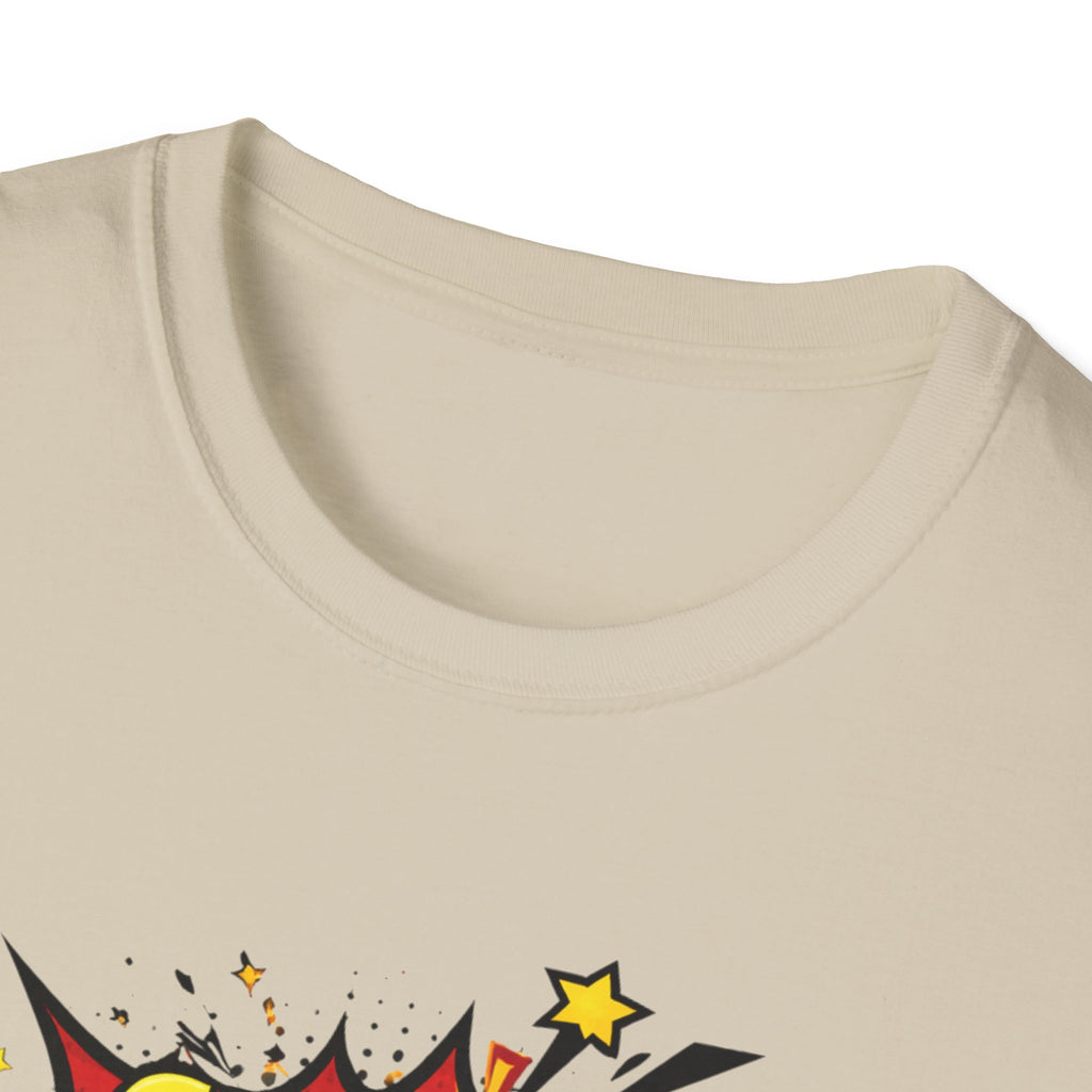Super Grandpa T-Shirt – Comic Book Retro Graphic Tee for Grandfathers
