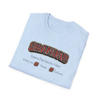 Grandad Plaid Family T-Shirt — "Loved by the Little Clan" Gift Tee