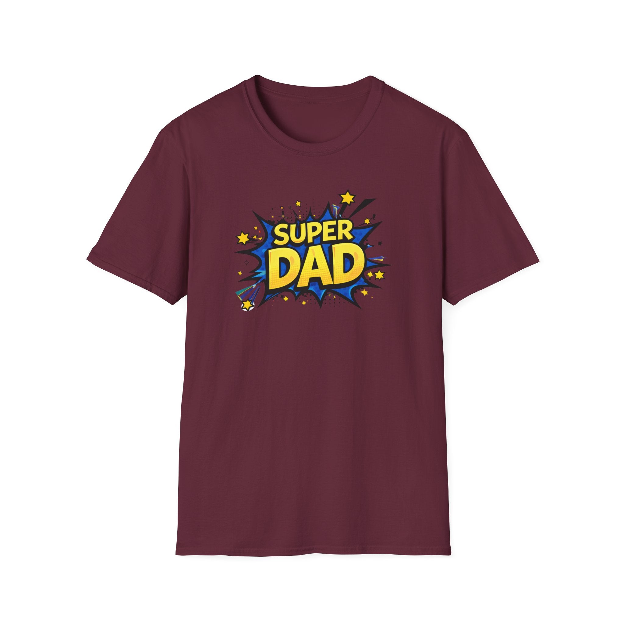 Super Dad Comic Graphic T-Shirt — Father’s Day Gift Tee