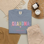 Grandma Floral T-Shirt — "Grandma makes the world a little softer, kinder, warmer"