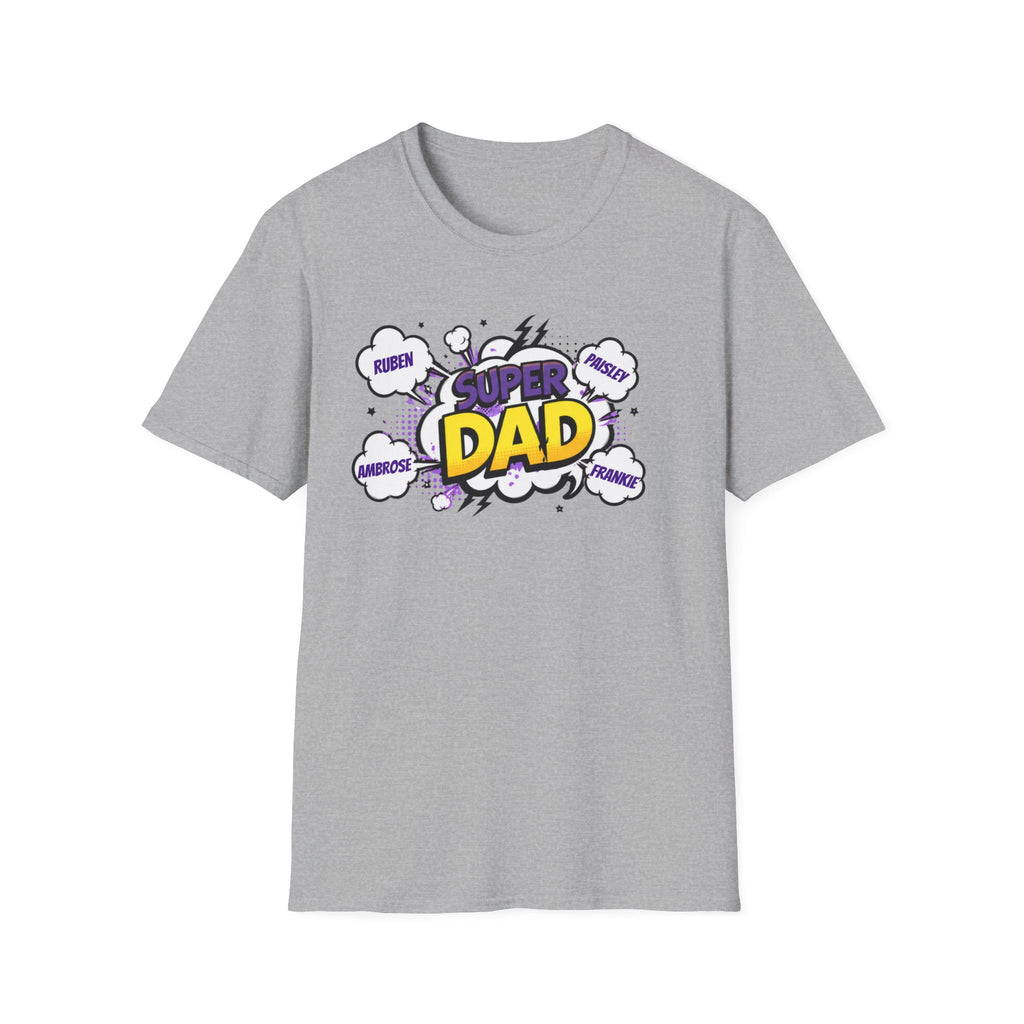 Super Dad Comic T-Shirt — Father's Day Gift Tee