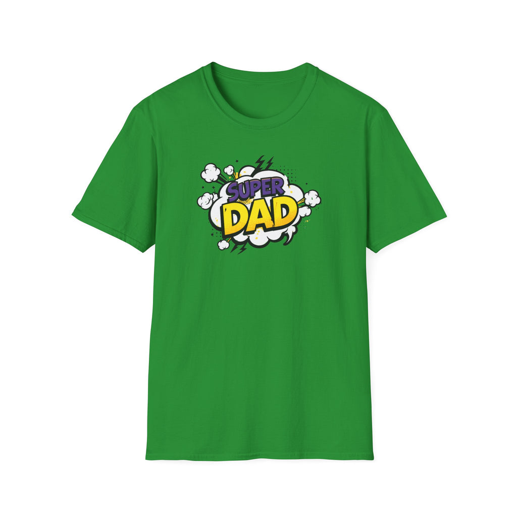 Super Dad T-Shirt — Comic Pop Art Father’s Day Gift