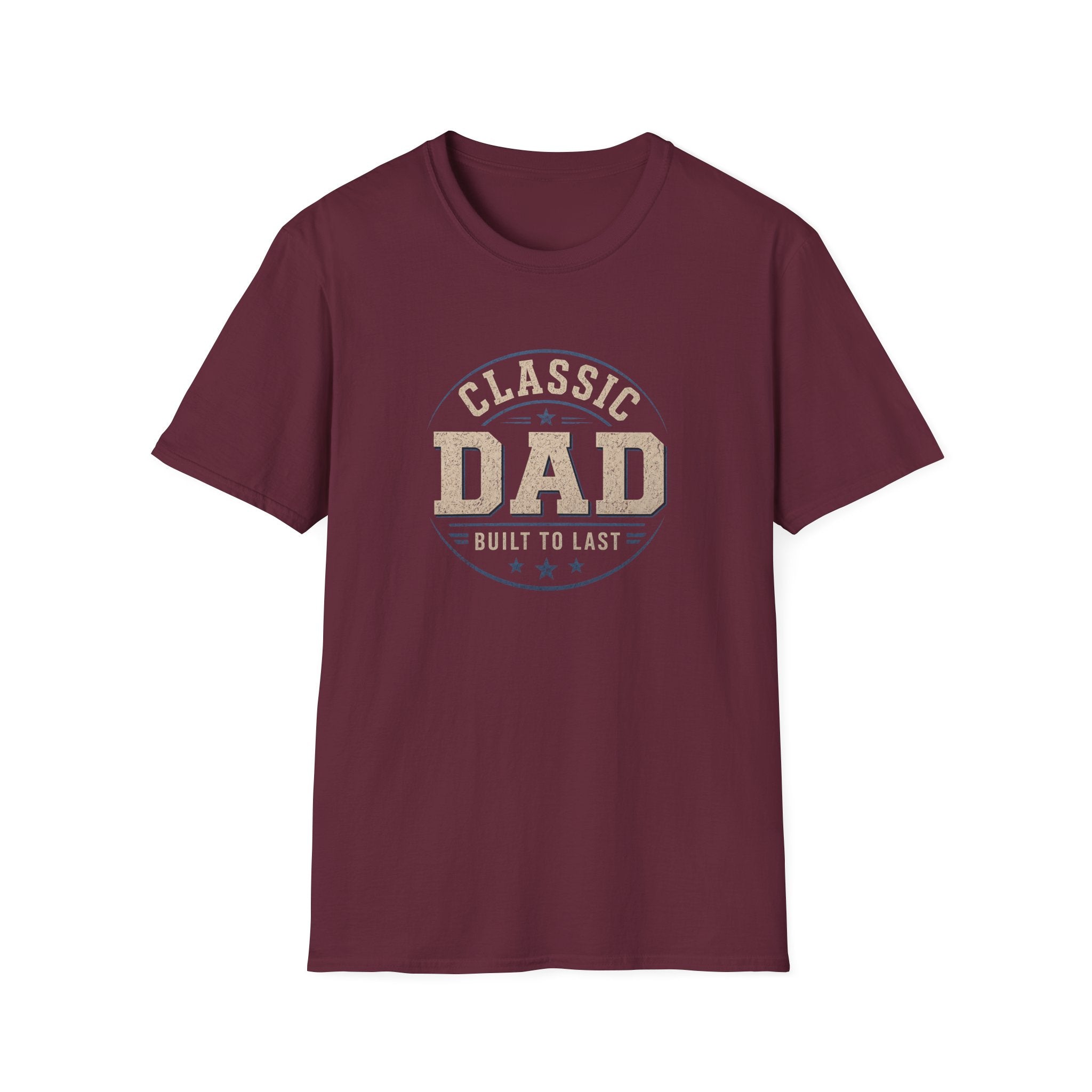 Classic Dad T-Shirt — "Built to Last" Father's Day Tee