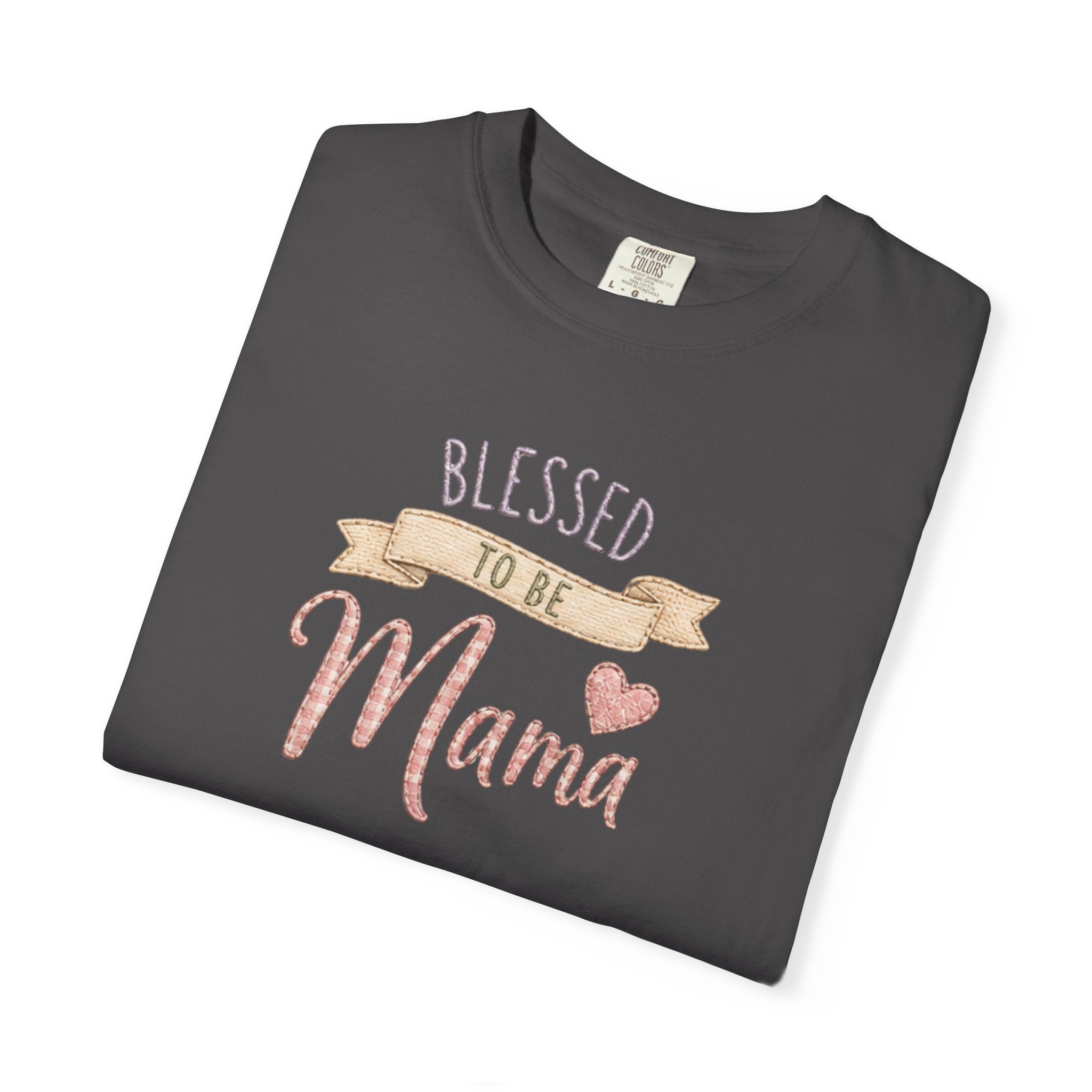 Blessed to Be Mama T-Shirt — Cute Mom Pregnancy Announcement Tee