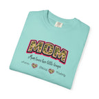 Mom Camo Graphic T-Shirt — "MOM Most Loved Her Little People" Floral Heart Tee