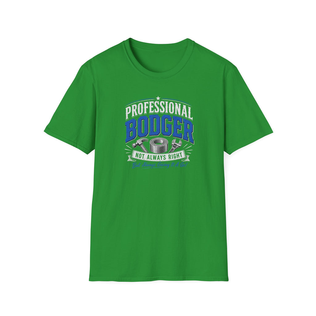 Professional Bodger T-Shirt — "Trying My Best!" Classic Crewneck