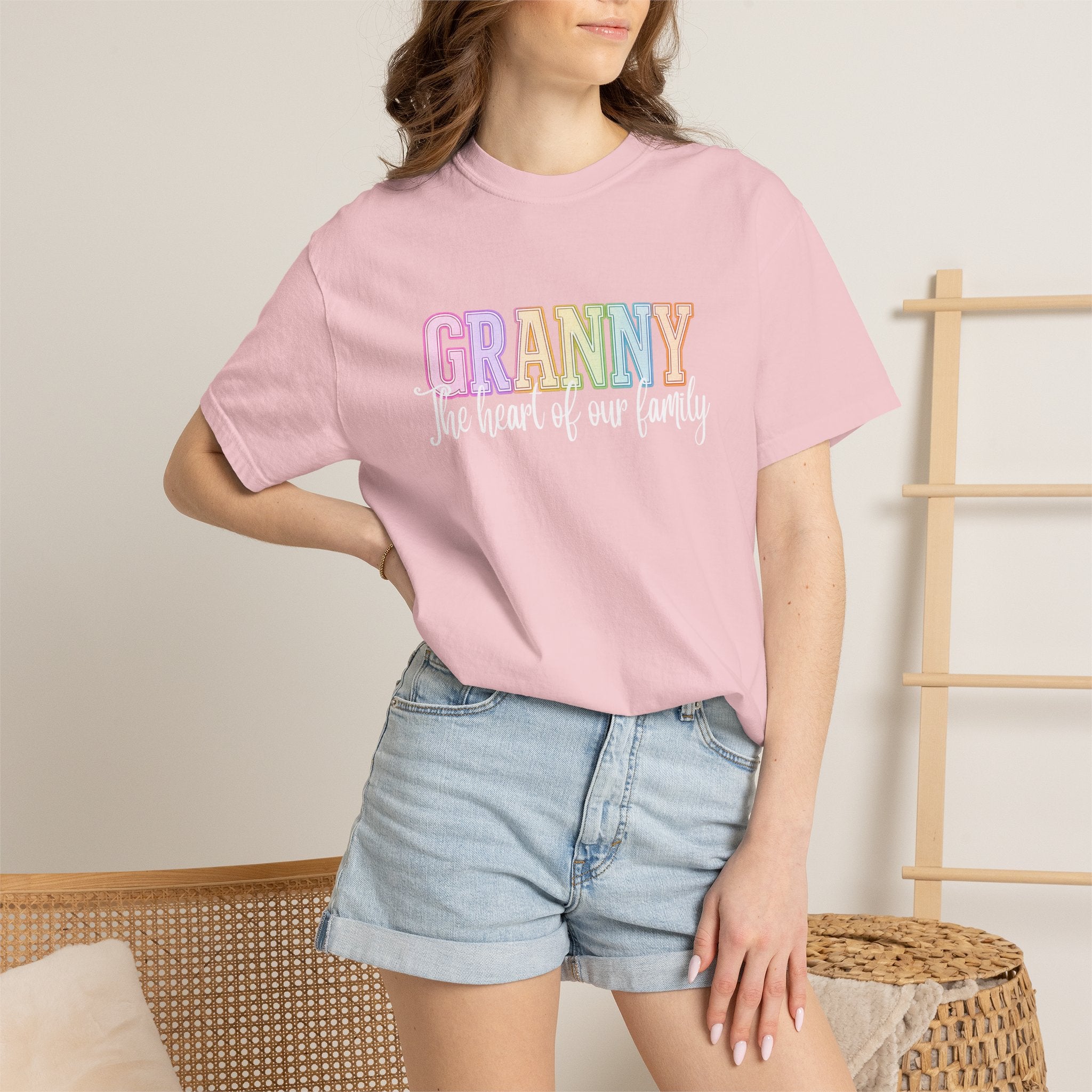 GRANNY the heart of our family Tee