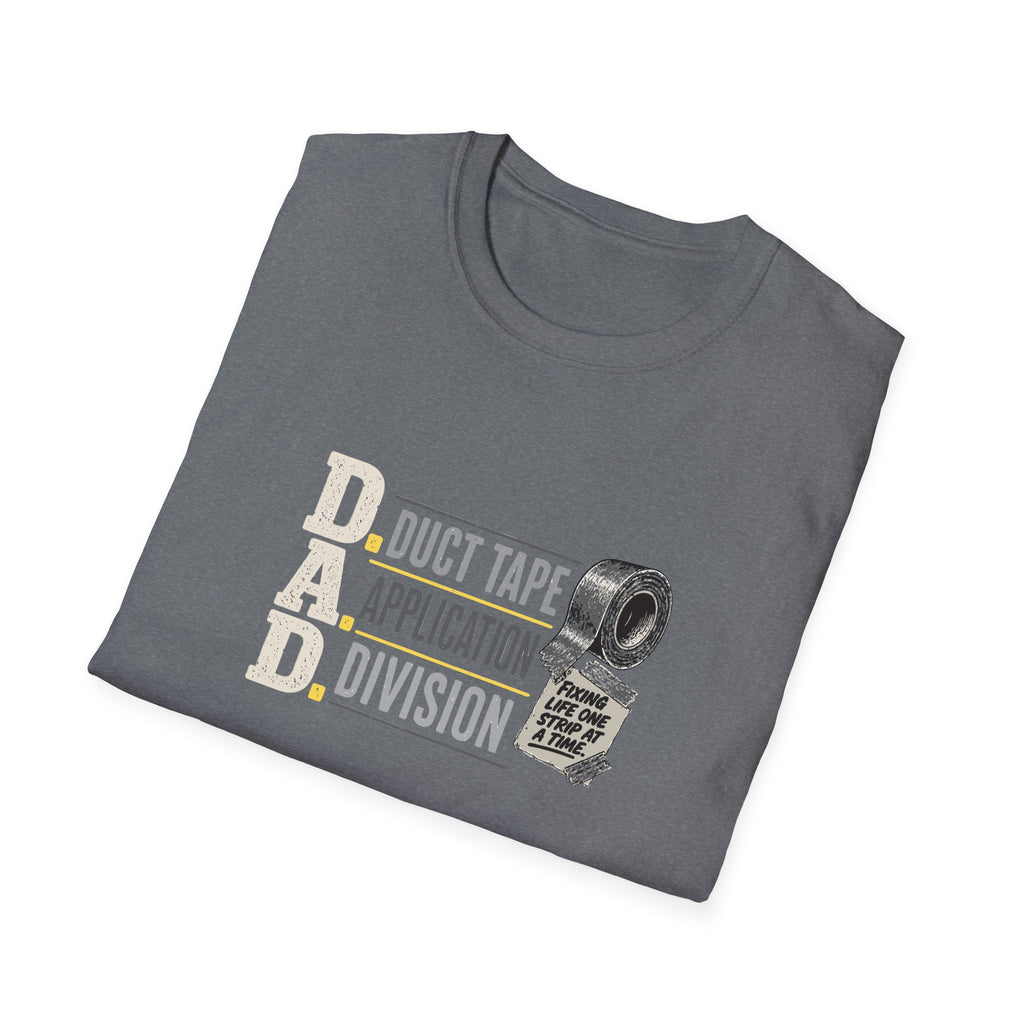 D.A.D. Duct Tape Application Division T-Shirt — Funny DIY Repair Tee