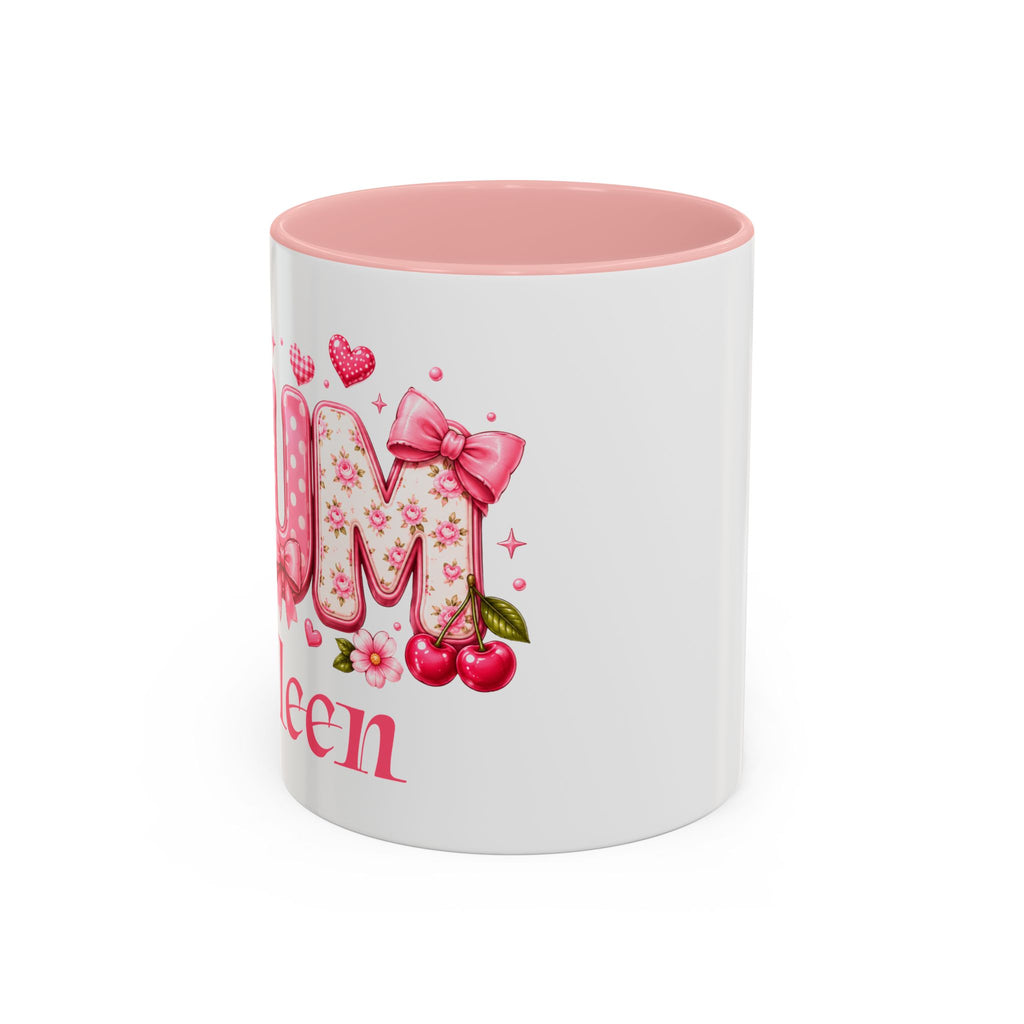 "MUM" Floral Blossom Mug — Personalise