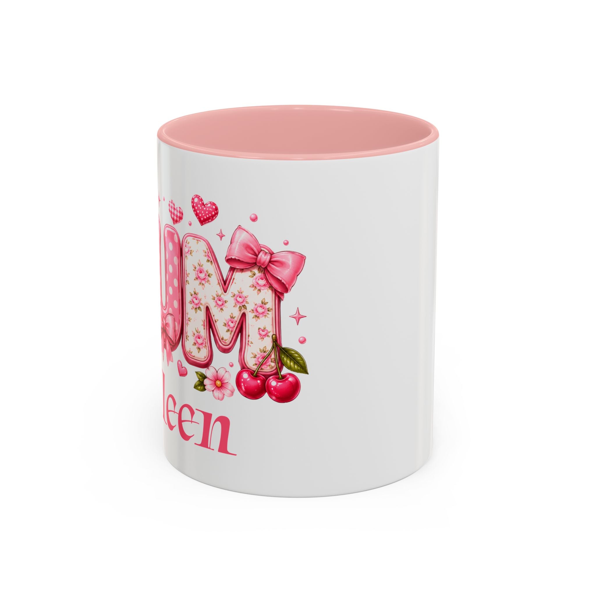 "MUM" Floral Blossom Mug — Personalise