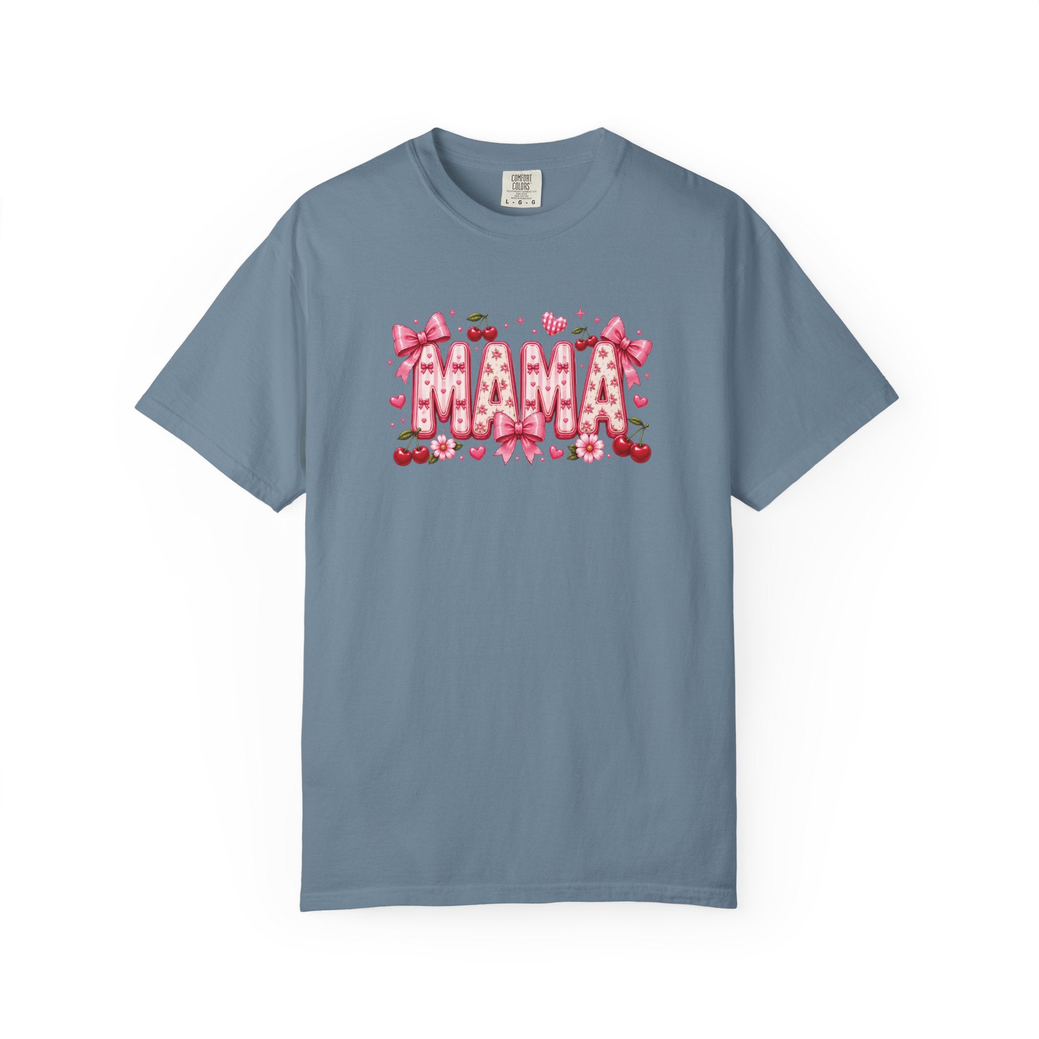 MAMA Floral Heart T-Shirt