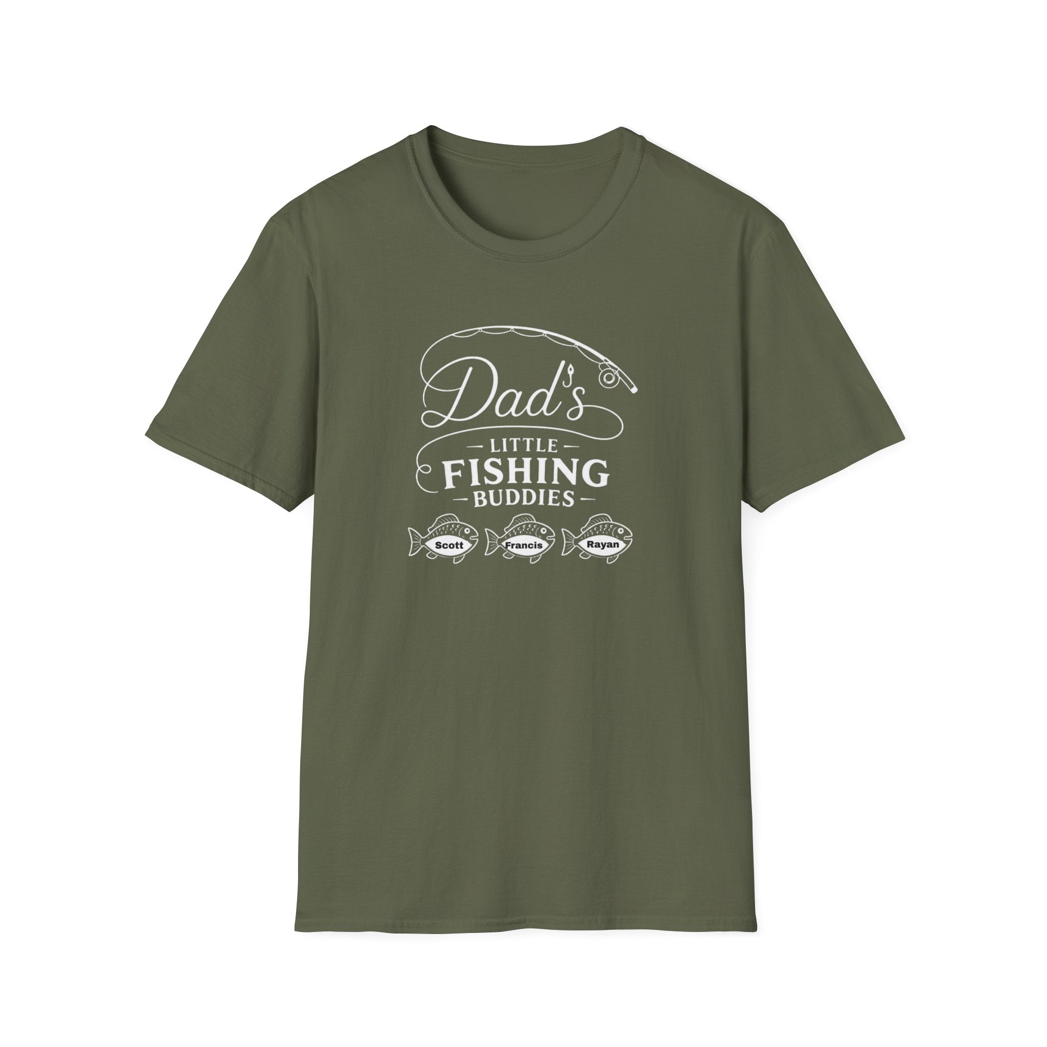 Dad's Little Fishing Buddies T-Shirt