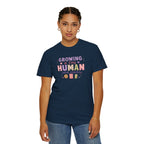 Growing a Tiny Human T-Shirt — "Growing a Tiny Human, Send Snacks" Maternity Tee