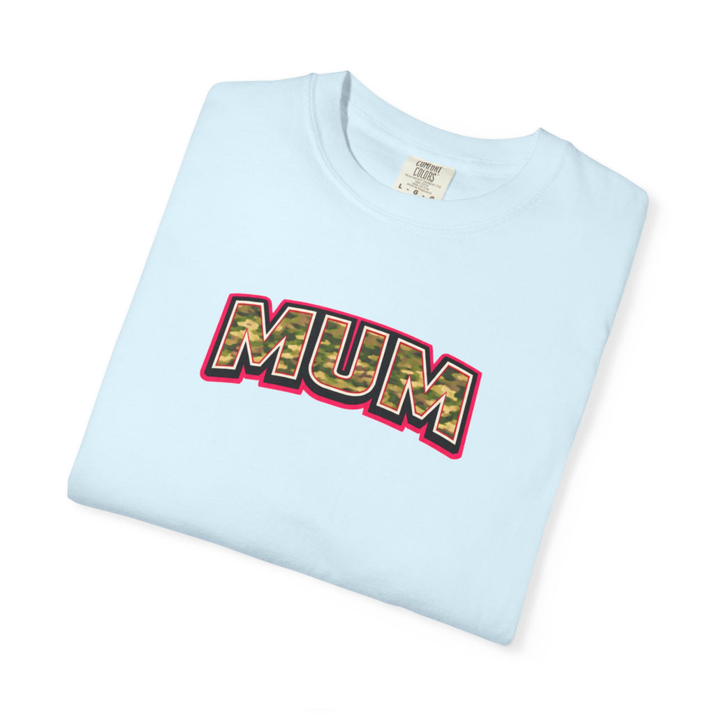Mum Camo Print Logo T-Shirt