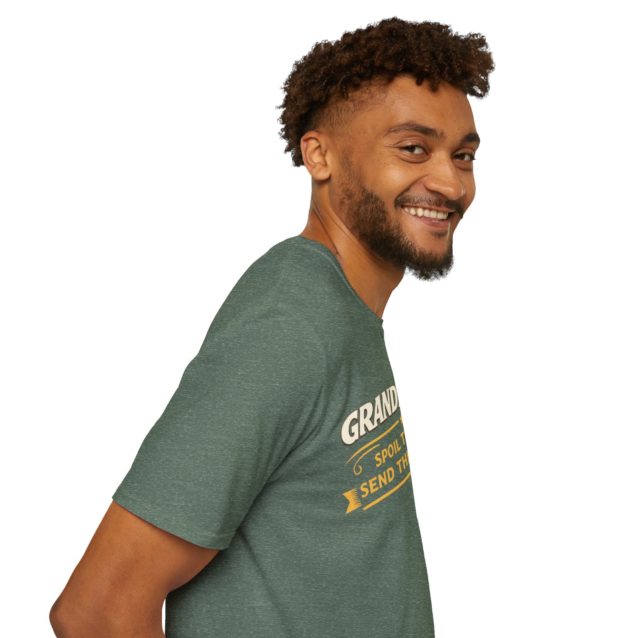 Grandpa Life T-Shirt — "Spoil Them & Send Them Home" Funny Grandpa Tee
