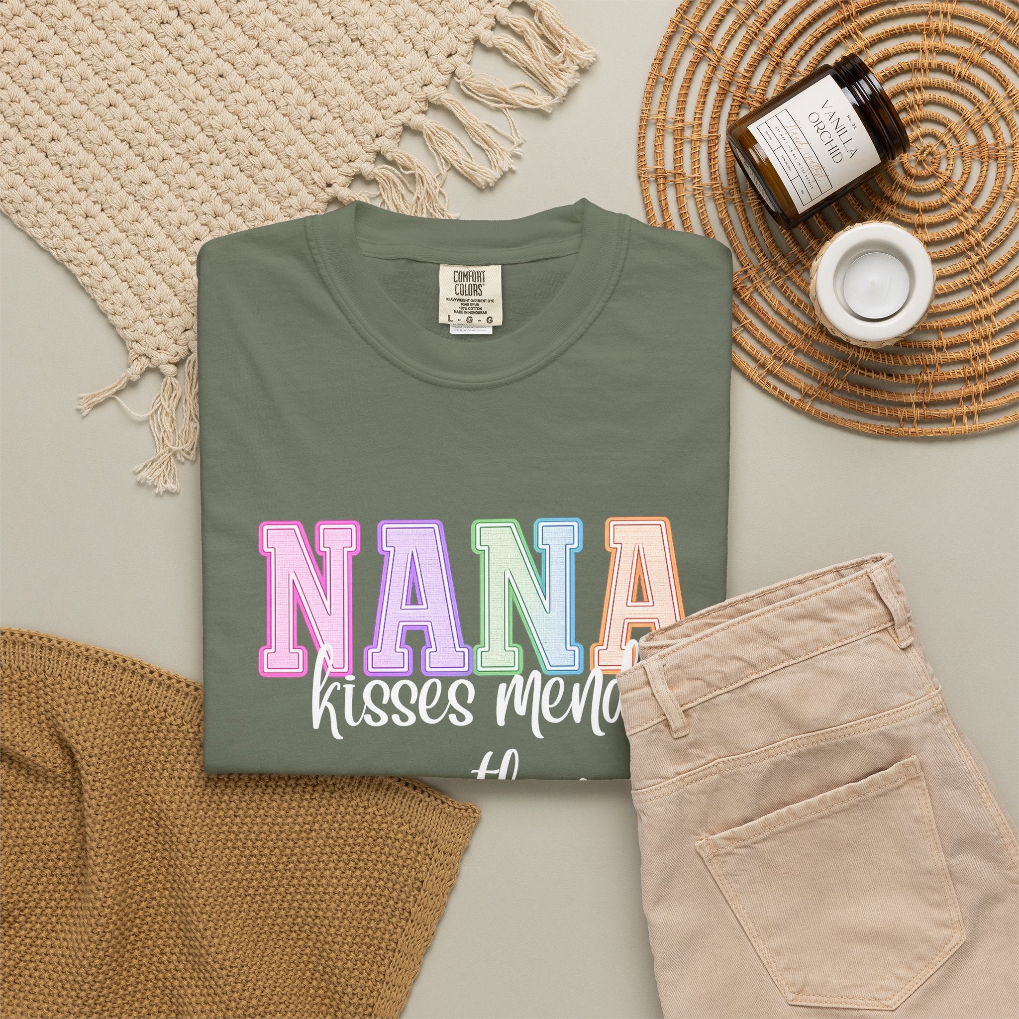 NANA Kisses Mend Everything Tee