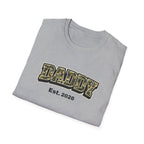 Daddy Est. 2026 Camo T-Shirt — New Dad Gift