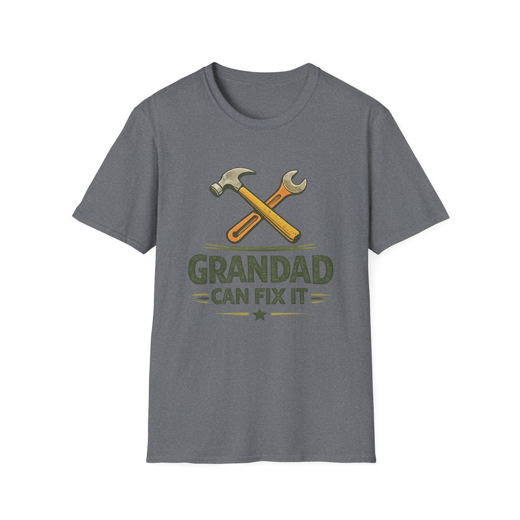 Grandad Can Fix It T-Shirt — Vintage Tools Fathers Day Gift