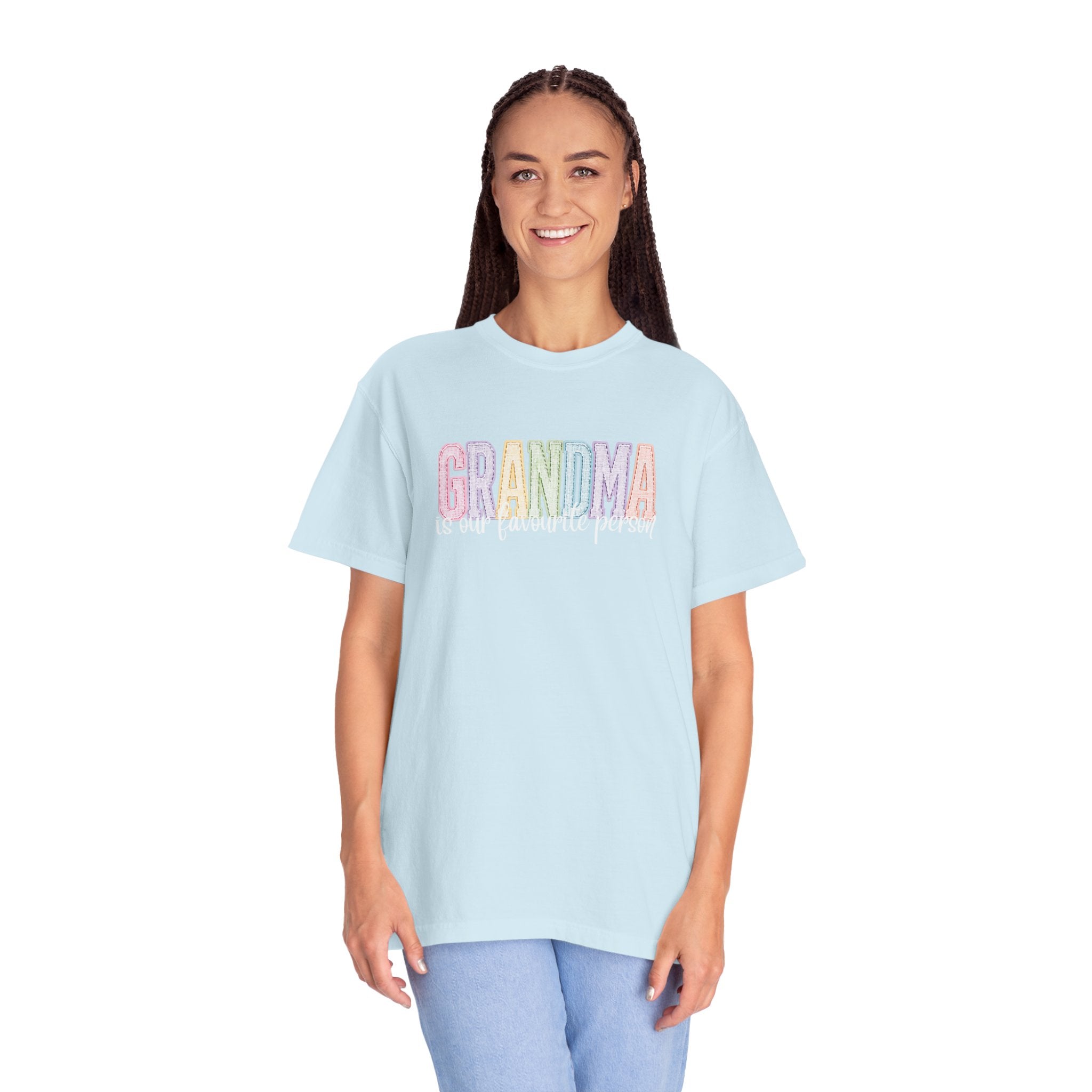 Grandma Pastel Rainbow T-Shirt — Cute Grandma Gift, Mother's Day Tee