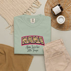 Nana Leopard Print T-Shirt — "Nana (who loves her little troops)" Grandma Gift