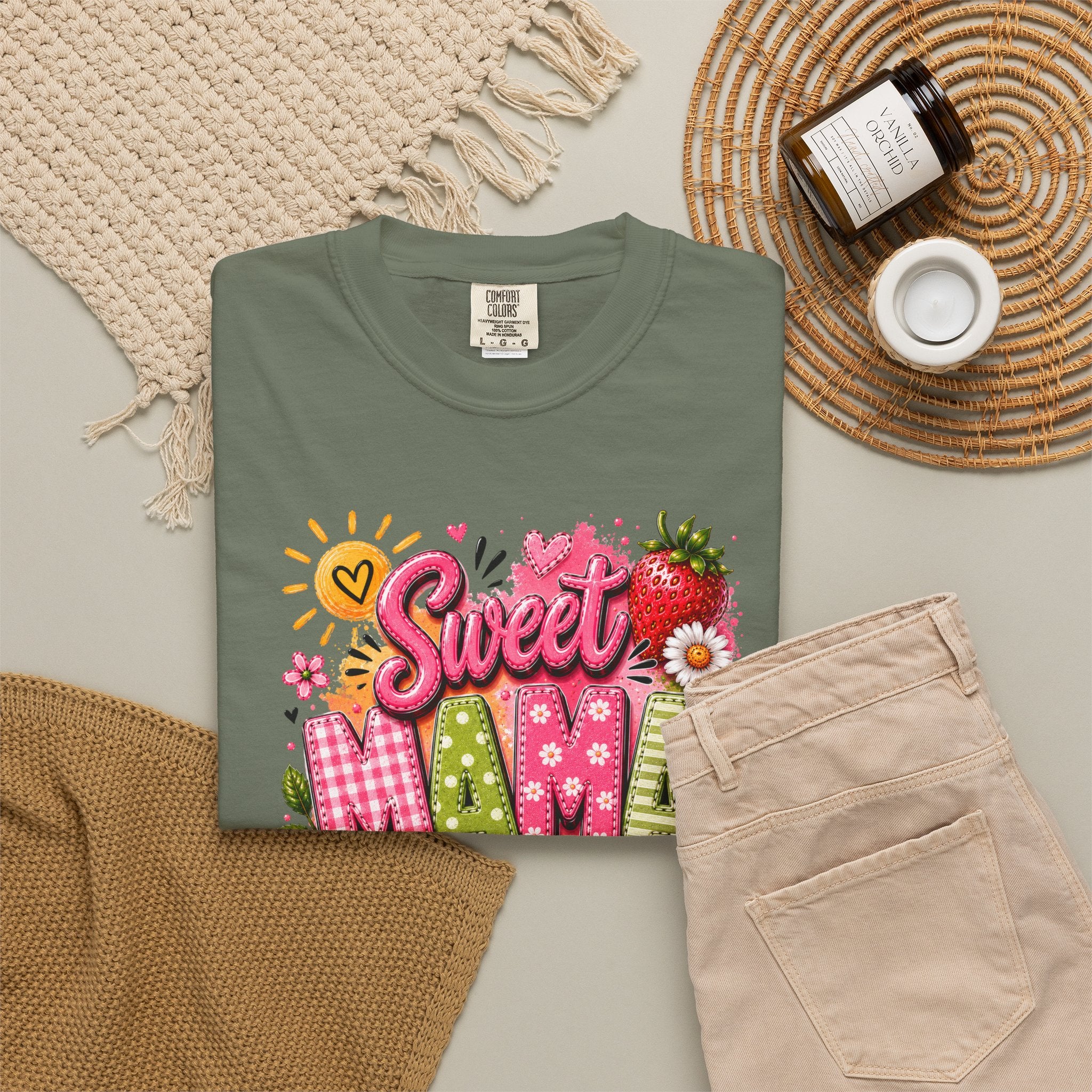 Sweet MAMA Strawberry Tee