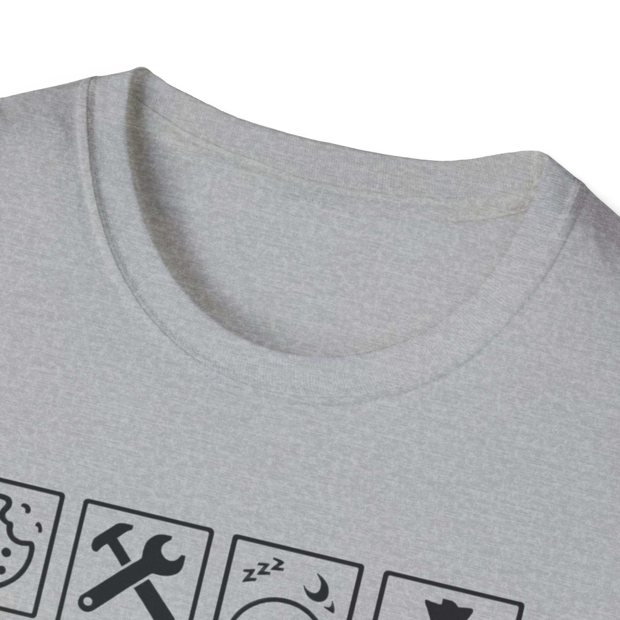 Papa Warning T-Shirt — Funny Grandpa Gift, 'Spoils Grandkids & Hands Out Biscuits' Tee