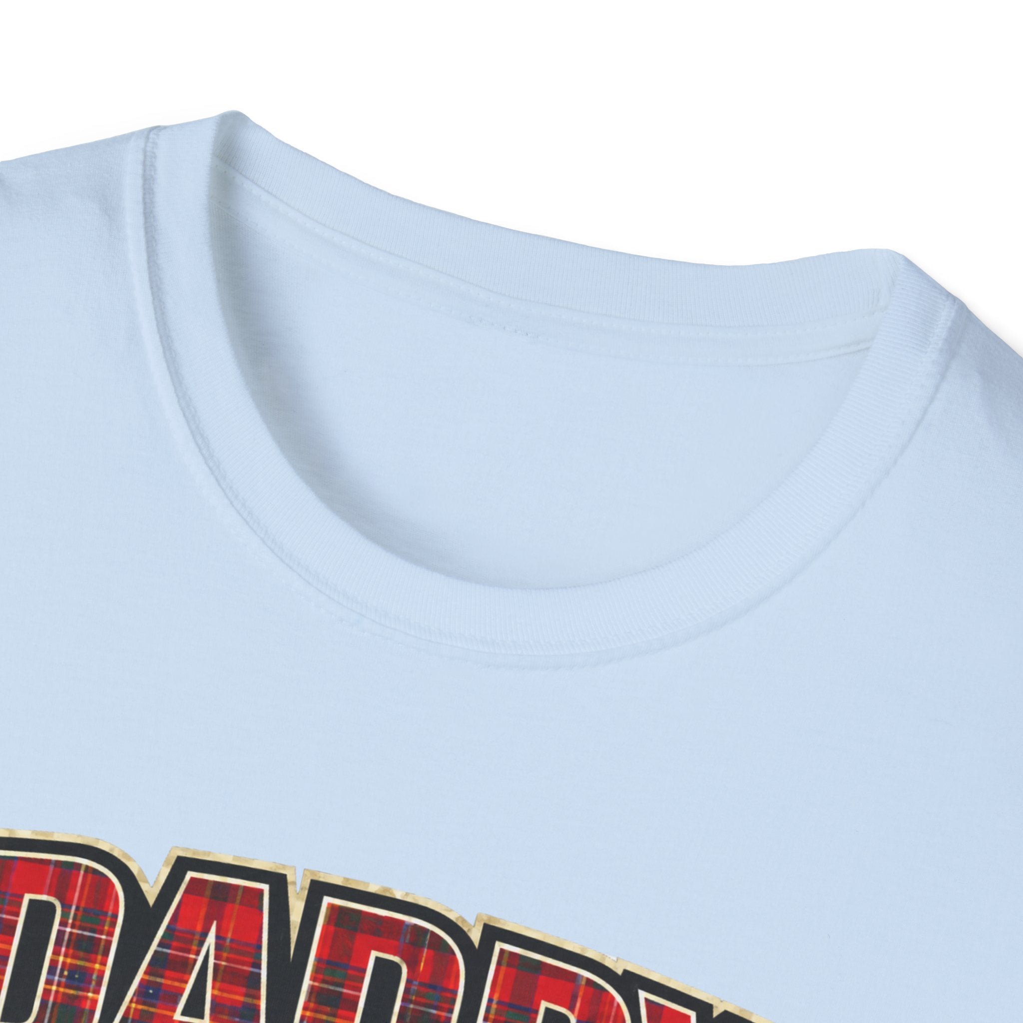 Daddy Plaid Father’s Day T-Shirt — 'Daddy Loves You More Than Coffee' Graphic Tee