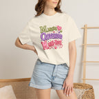 T‑Shirt — "Moms Overload Mini-Hugs" Cute Colorful Graphic Tee