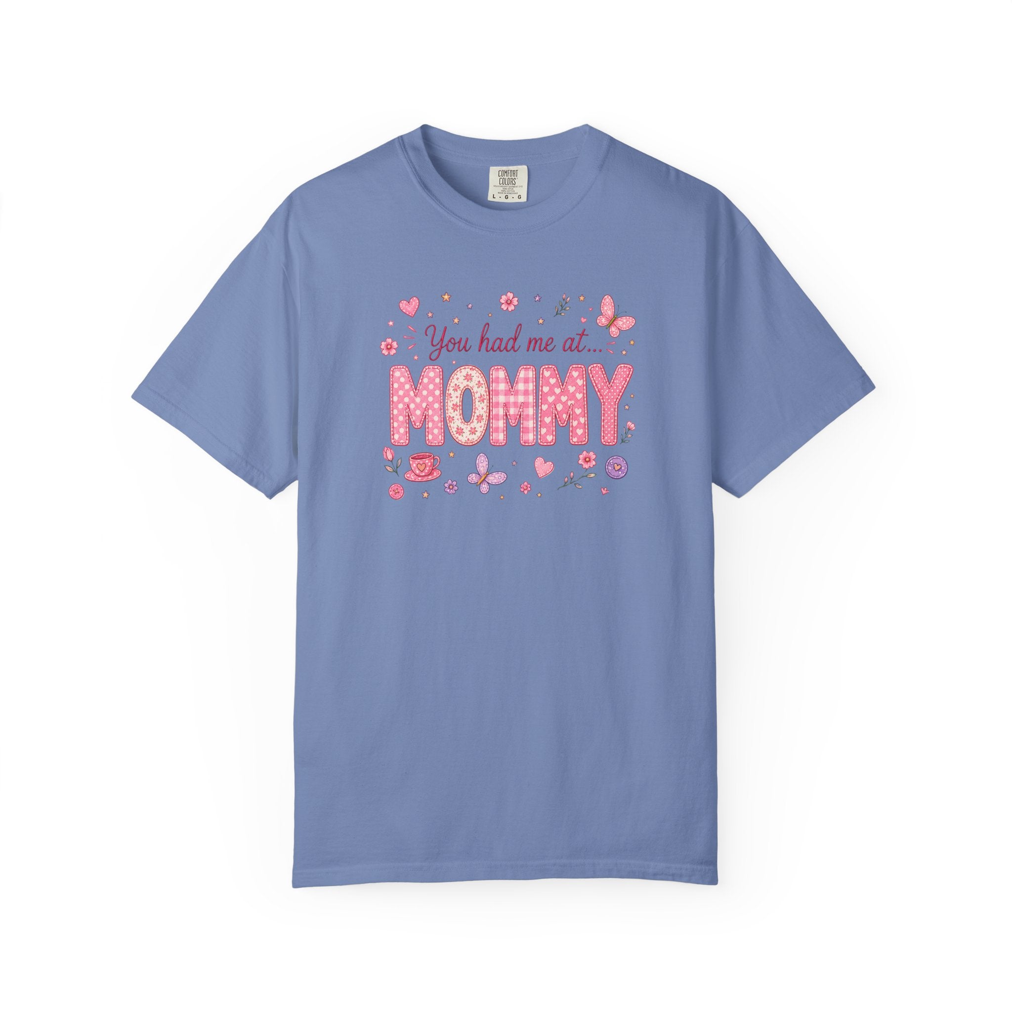 You Had Me at Mommy T-Shirt — Cute Pink Mommy Graphic Tee for New Moms & Mother's Day
