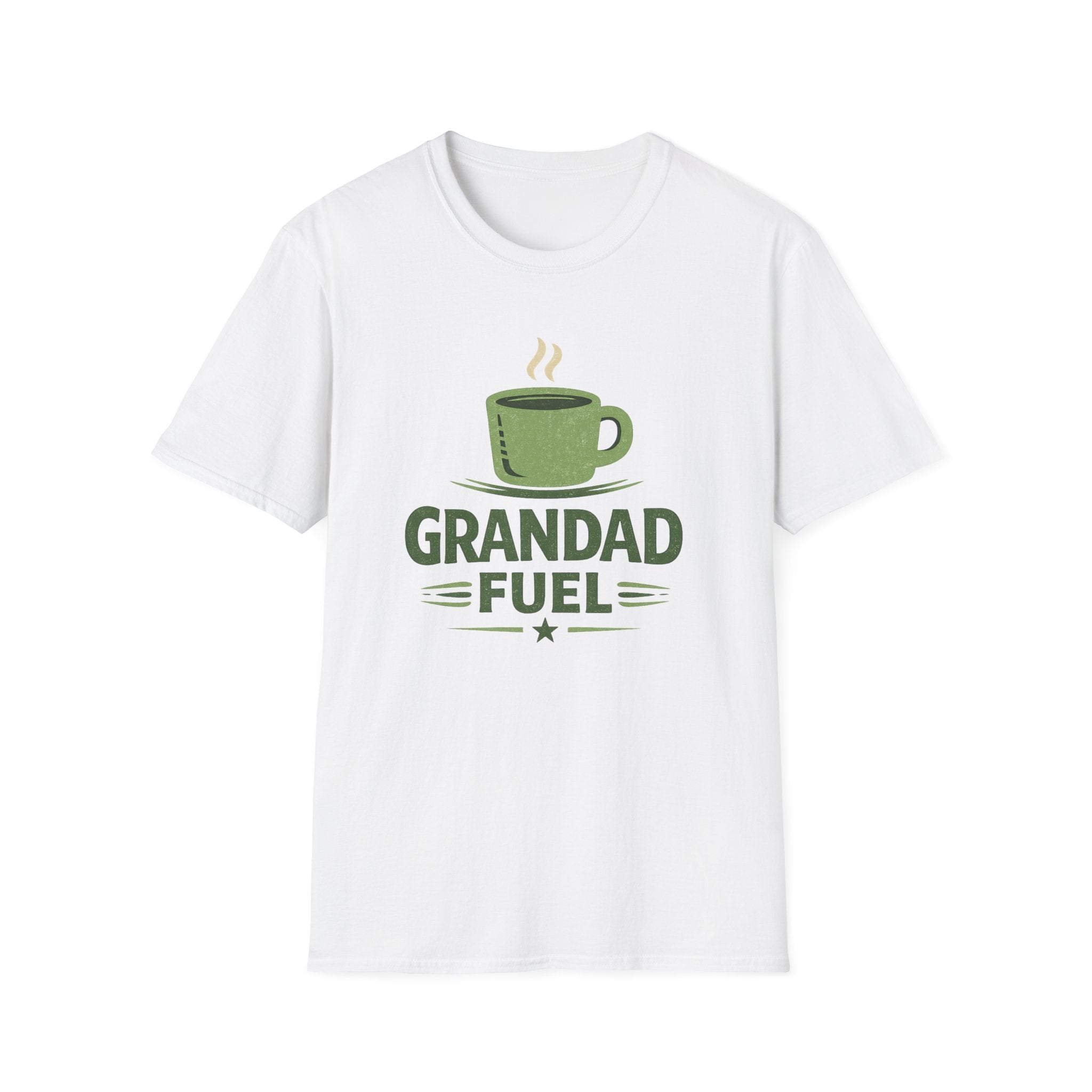 Grandad Fuel T-Shirt – Coffee Lover Grandpa Gift