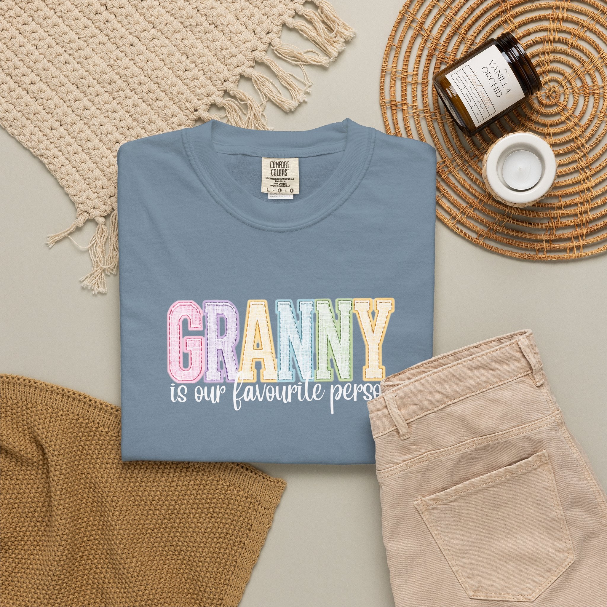Granny Pastel Rainbow T-Shirt