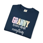 Granny Kisses Mend Everything T-Shirt — Pastel Grandma Gift
