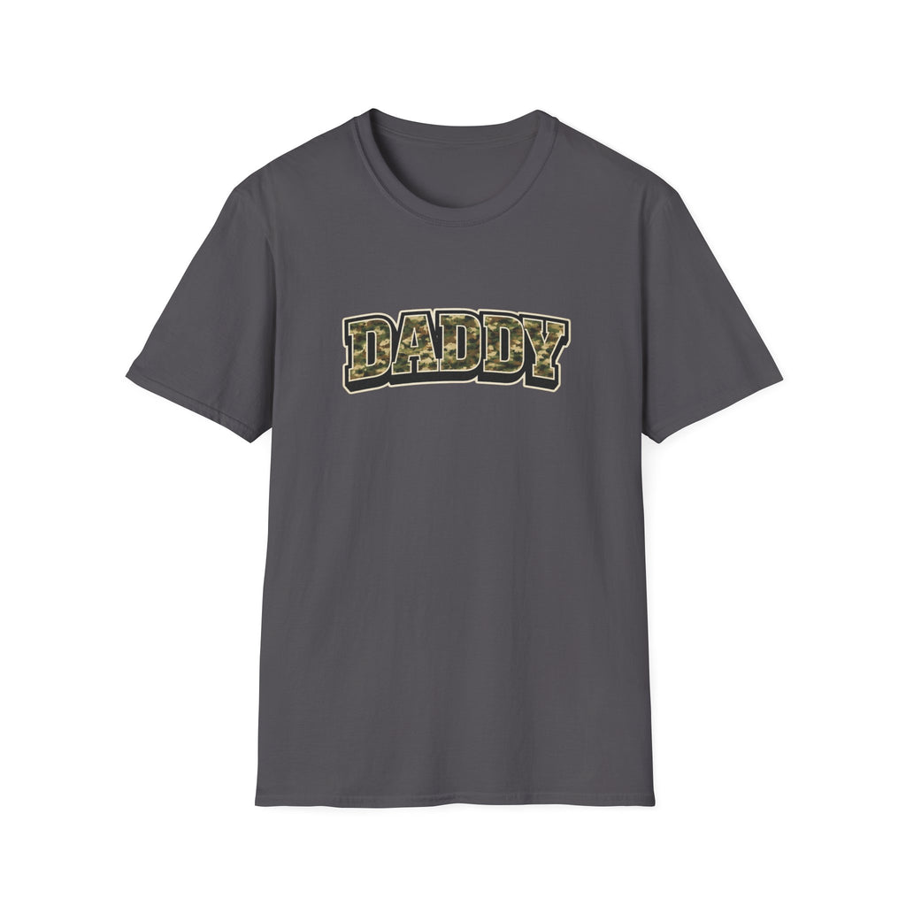 Daddy Camo T-Shirt — Military Camouflage Dad Tee for Father’s Day