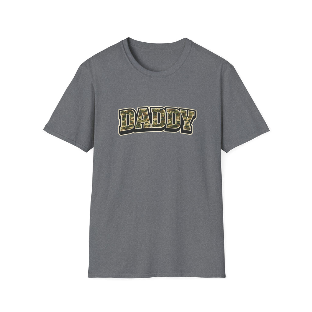 Daddy Camo T-Shirt — Military Camouflage Dad Tee for Father’s Day