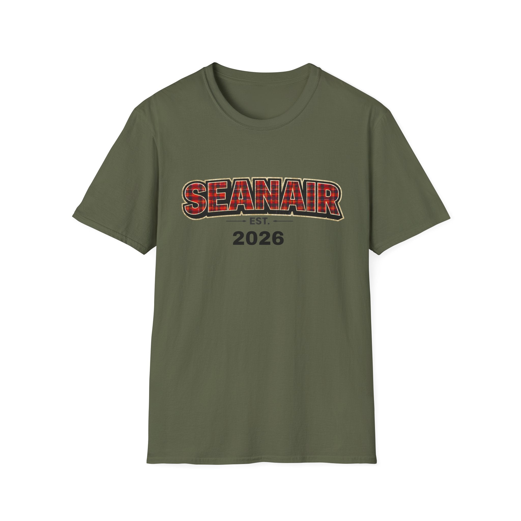 SEANAIR Tartan Est- Personalised T-Shirt