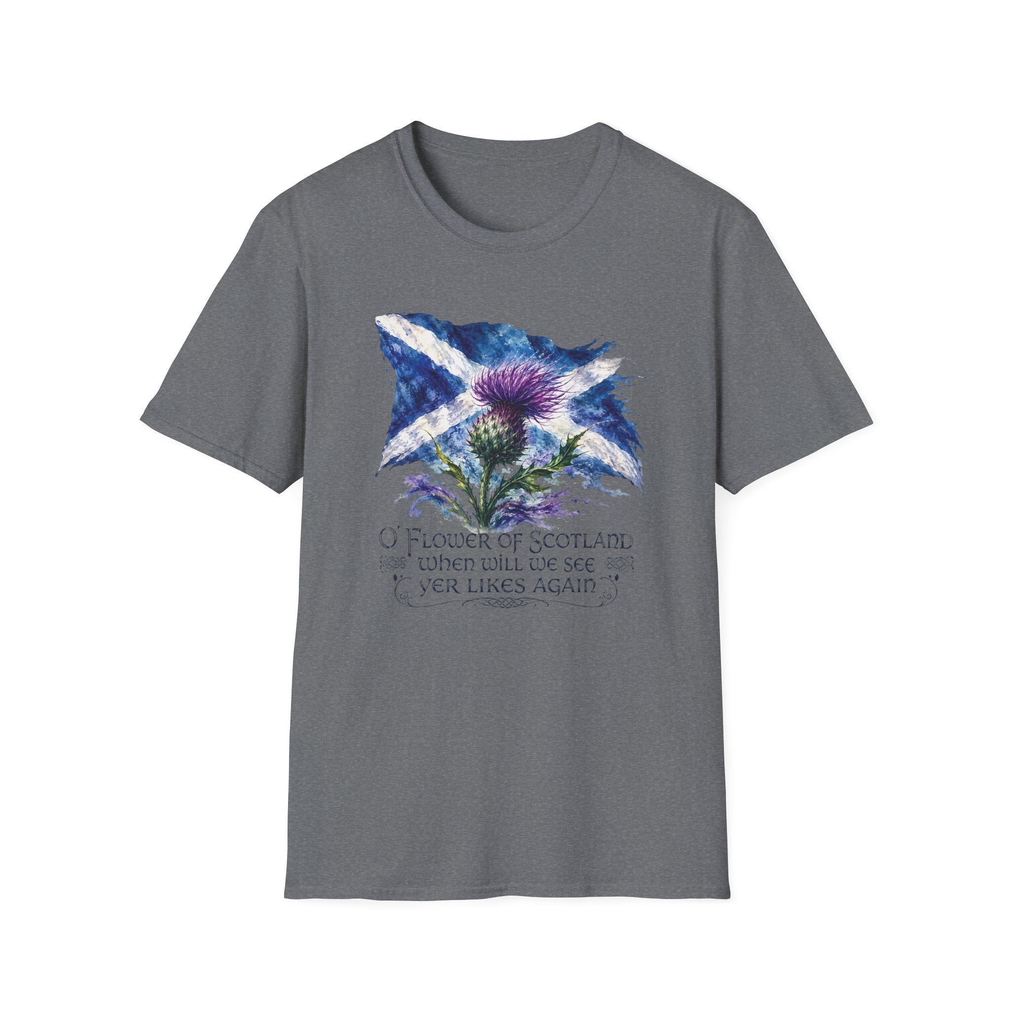 'O Flower of Scotland Flag Tee