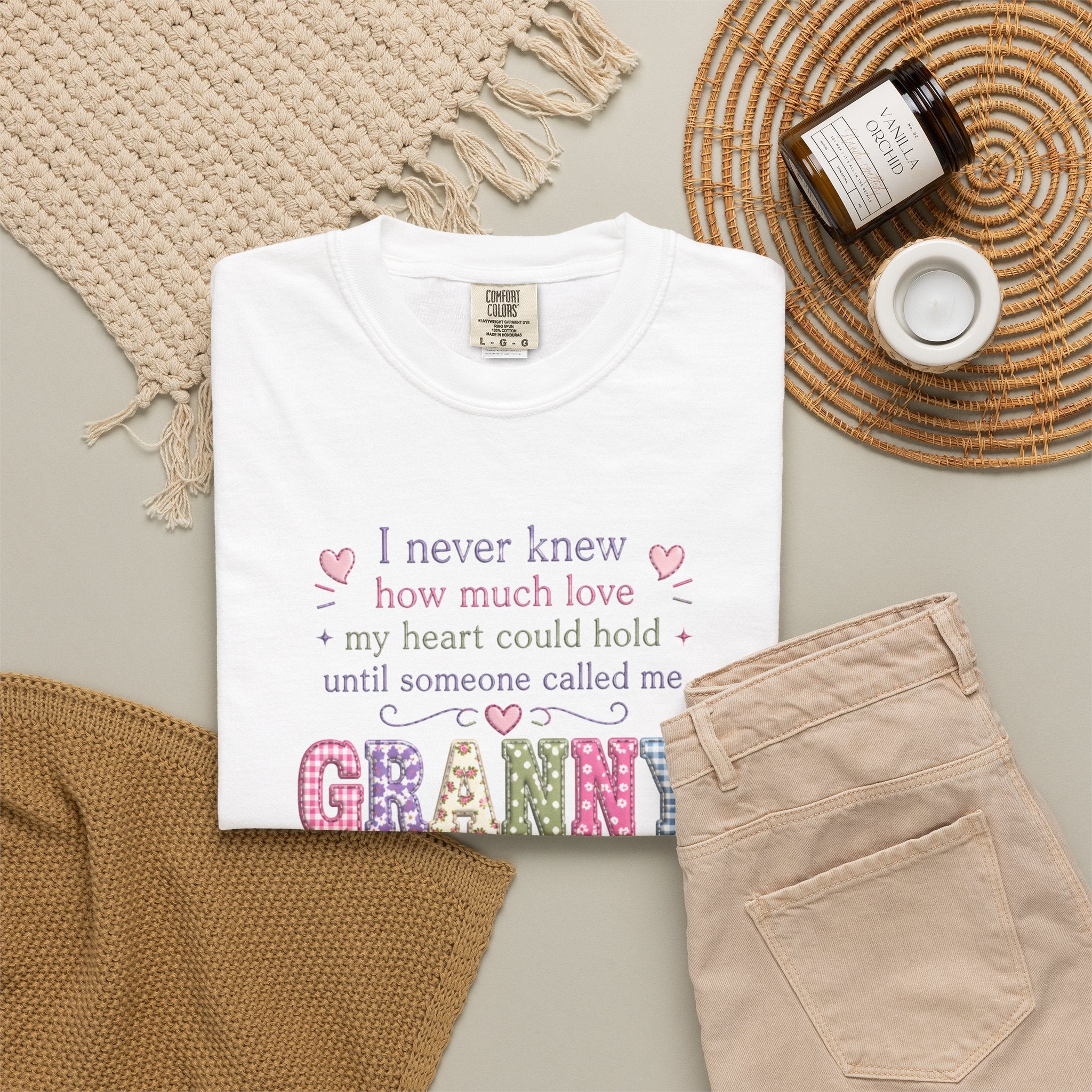 Granny Love T-Shirt — "I Never Knew How Much Love... Until Someone Called Me Granny"